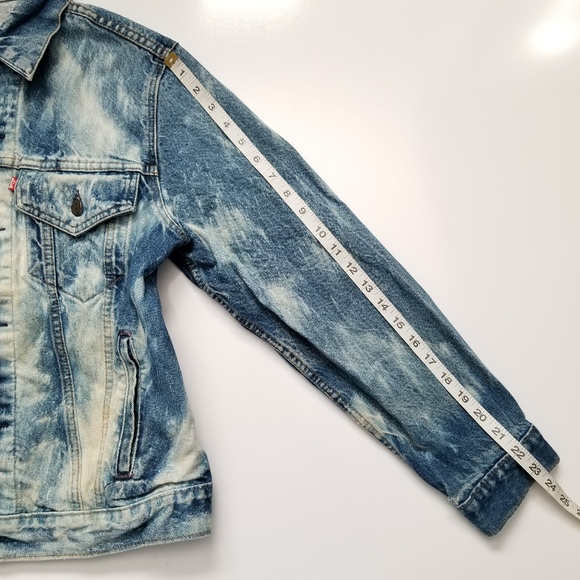 Levi's Trucker Jacket 80s Unicorn Rainbow Painted - Picture 4 of 8